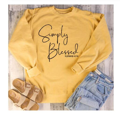 Simply Blessed Sweatshirt