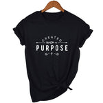 Created with A Purpose Short Sleeve T-Shirt