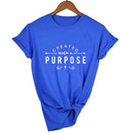 Created with A Purpose Short Sleeve T-Shirt