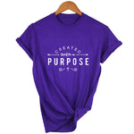 Created with A Purpose Short Sleeve T-Shirt