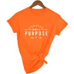 Created with A Purpose Short Sleeve T-Shirt