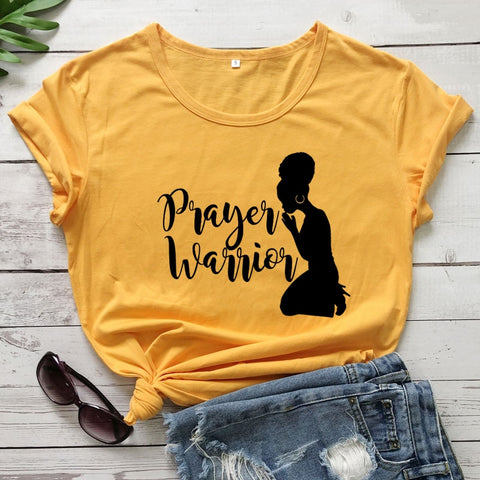 Prayer Warrior Short Sleeve T-Shirt