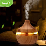 Essential Ultrasonic Aroma Oil Diffuser - Wood Grain