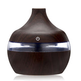 Essential Ultrasonic Aroma Oil Diffuser - Wood Grain