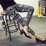 Plaid Printing Leggings