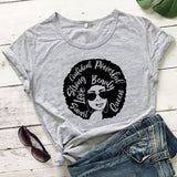 Confident Powerful Strong Beauty Short Sleeve T-Shirt