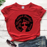 Confident Powerful Strong Beauty Short Sleeve T-Shirt