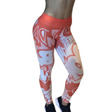 Mesh Printed Leggings