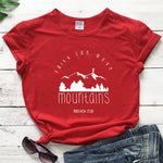 Faith Moves Mountains Short Sleeve T-Shirt