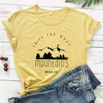 Faith Moves Mountains Short Sleeve T-Shirt