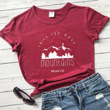 Faith Moves Mountains Short Sleeve T-Shirt