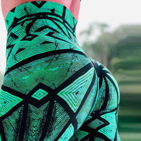 Jurassic Green Leggings