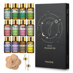 Pure Natural Essential Oils 12 pc Set