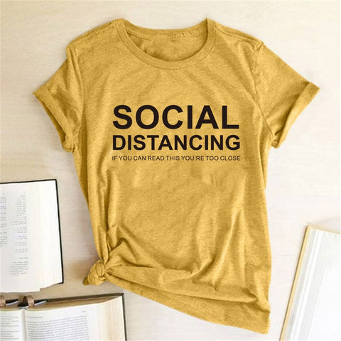 SOCIAL DISTANCING Short Sleeve T-Shirt